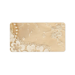 Étiquette 1,25 po x 2,75 po Adresse postale Pays Dentelle Vi