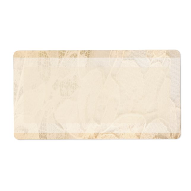 Étiquette 1,25 po x 2,75 po Adresse postale Pearl & Lace (Devant)