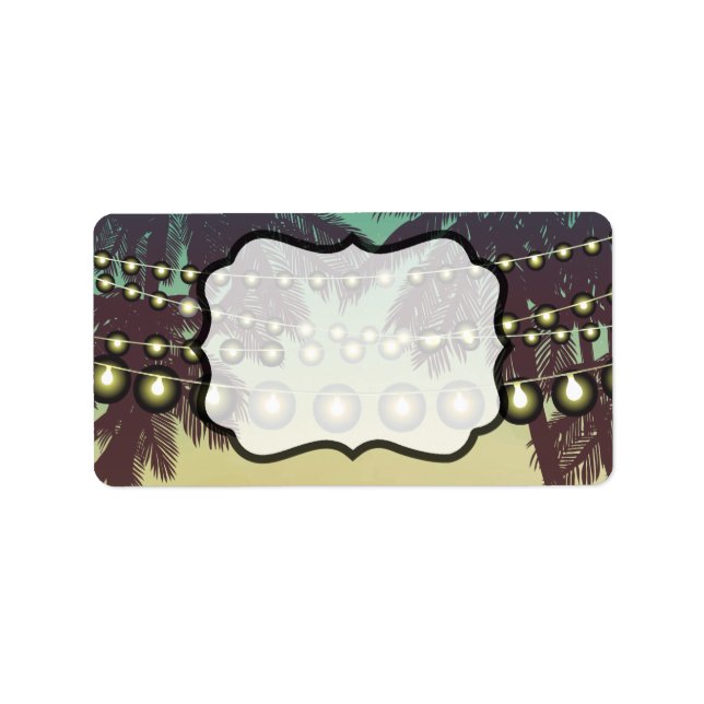 Étiquette 1,25 po x 2,75 po Adresse postale professionnelle  (Devant)