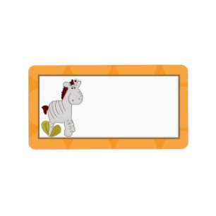 Étiquette 1,25 po x 2,75 po Adresse postale Punch tropical