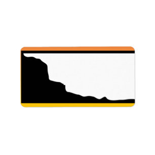 Étiquette 1,25 po x 2,75 po Adresse postale Soleils de monta