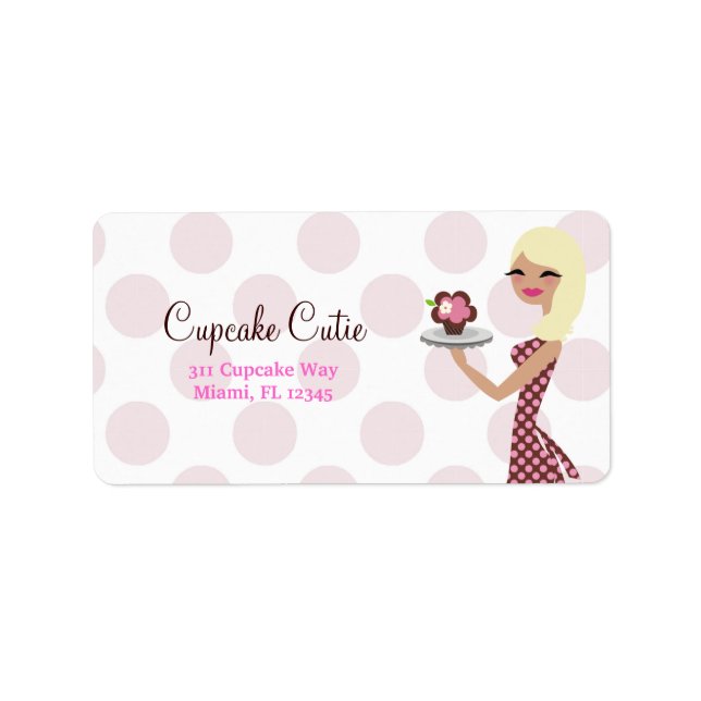 Étiquette 311-Cupcake Cutie - Blond clair (Devant)
