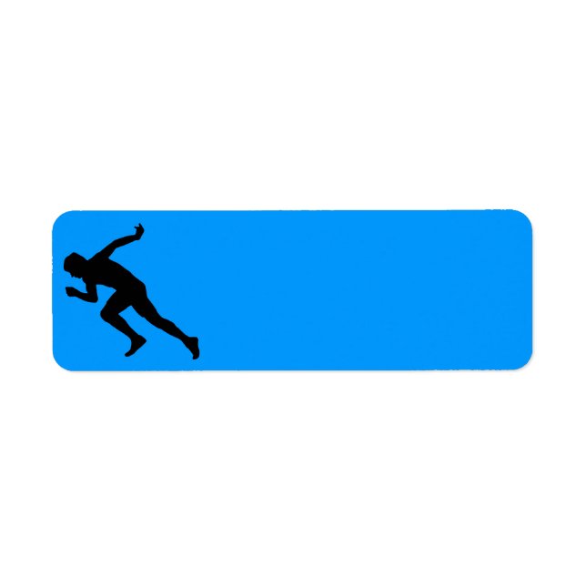 ÉTIQUETTE 5849 EXÉCUTION DU MARATHON HOMME COURANT CONCOURS  (Devant)