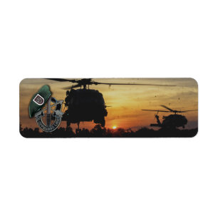 Étiquette 5th special forces sf green berets fort Campbell
