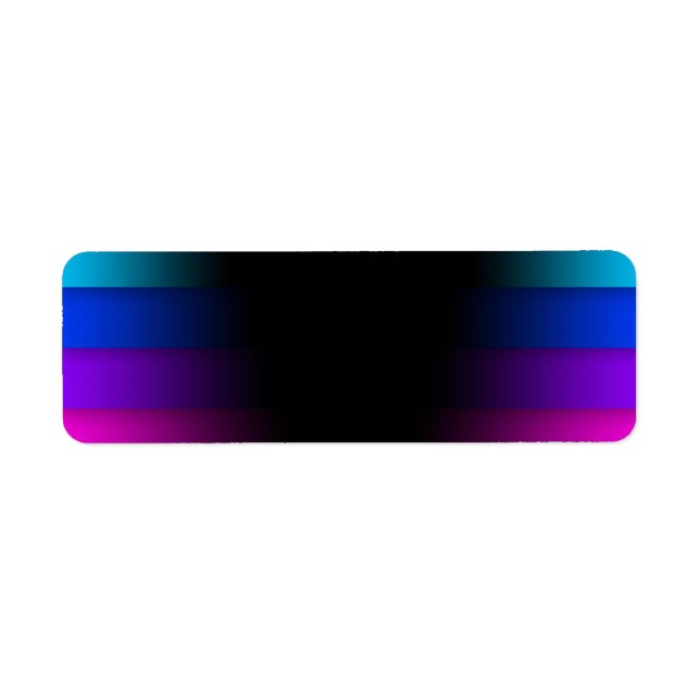 ÉTIQUETTE 62B RAINBOW STRIPES BLACKOUTS GRAPHIQUES ARRIÈRE - (Devant)