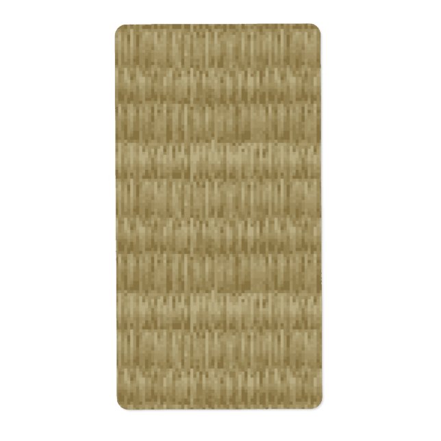 Étiquette 8 bits Pixel Tatami Mat 畳 (Devant)