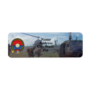 Étiquette 9e division d'infanterie anciens combattants de la
