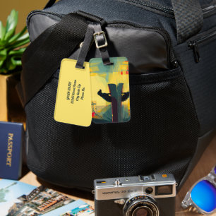 ÉTIQUETTE À BAGAGE 