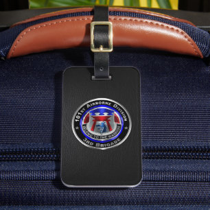 Étiquette À Bagage 101e étiquette de bagage de la division aéroportée