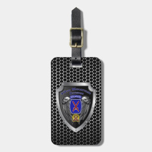 Étiquette À Bagage 10e division de montagne "Grimper à la gloire"