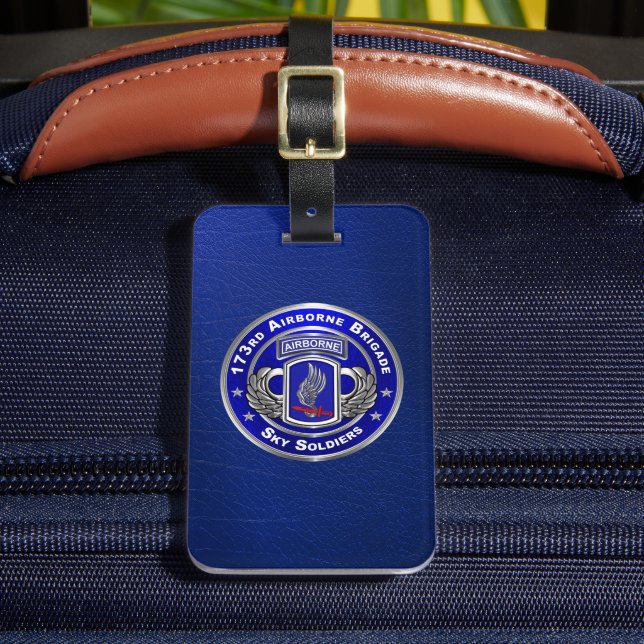 Étiquette À Bagage 173e brigade aéroportée (Insitu Rectoal 2)