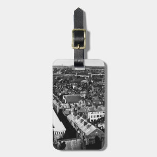 Étiquette À Bagage 1859 : La ville de Boston, le Massachusetts