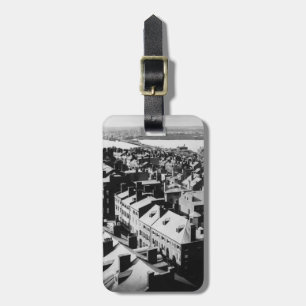 Étiquette À Bagage 1859 : La ville de Boston, le Massachusetts