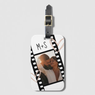 Étiquette À Bagage 1 Photo Couples Filmstrip ami copine petite amie