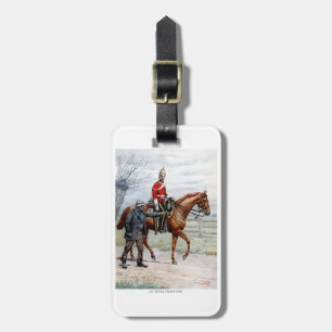 Étiquette À Bagage 1er Royal Dragoons