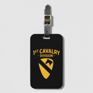 Étiquette À Bagage 1re division de cavalerie - Insigne de la première