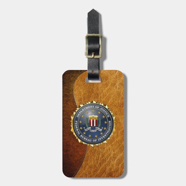 Étiquette À Bagage [200] FBI Special Edition (Devant Vertical)