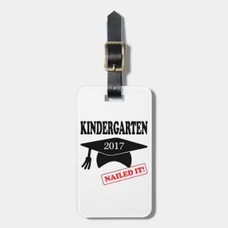 Étiquette À Bagage 2017 La maternelle L'A Cloué