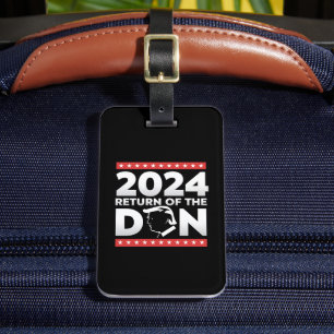 Étiquette À Bagage 2024 Retour du Don Trump 45 47 Président américain