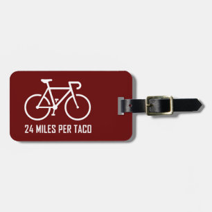 Étiquette À Bagage 24 Miles Par Taco