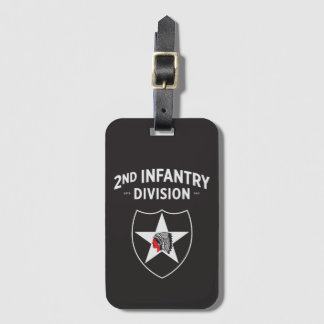 Étiquette À Bagage 2e insigne de patchs de division d'infanterie