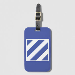 Étiquette À Bagage 3e insigne de division d'infanterie