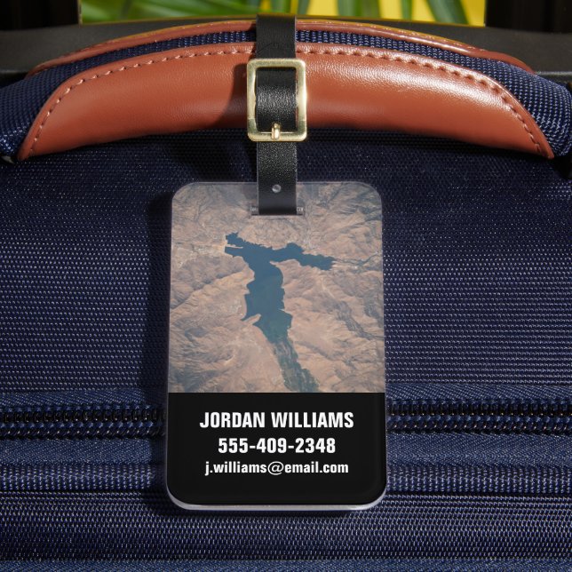 Étiquette À Bagage 4 Juillet 2019 - Lac Isabella En Californie. (Insitu Rectoal 2)