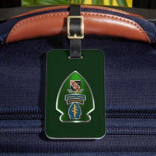 Étiquette À Bagage 5e Groupe des forces spéciales (aéroporté)