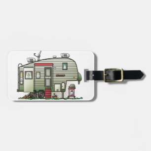 Étiquette À Bagage 5ème roue de pointe