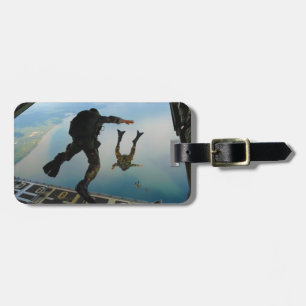 Étiquette À Bagage 720h Groupe Tactique Spécial Sauter de la Planète