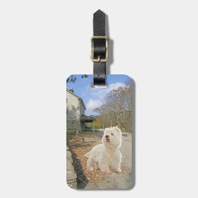 Étiquette À Bagage À Autumn (Devant Vertical)