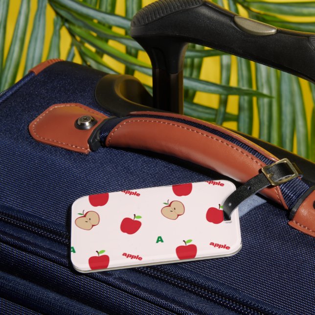 Étiquette À Bagage A est pour rose pomme (Insitu Rectoal 3)