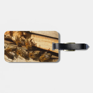 Étiquette À Bagage Abeilles à miel
