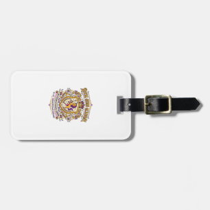 Étiquette À Bagage Académie de la Corne Royale de Licorne Stylée Zazz