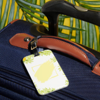 Étiquette À Bagage Accessoire de voyage lumineux et joyeux