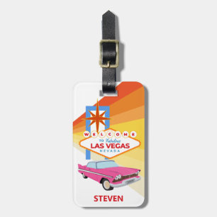Étiquette À Bagage Accueil personnalisé à Fabulous Las Vegas