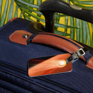 Étiquette À Bagage Aérocoque Avec Perpersévérance Rover Descente Vers