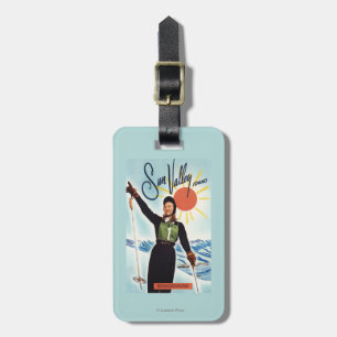 Étiquette À Bagage Affiche de publicité de Gretchen Fraser