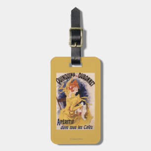 Étiquette À Bagage Affiche promotionnelle d'apéritif de Quinquina