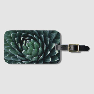 Étiquette À Bagage Agave vert