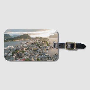 Étiquette À Bagage Alesund Norvège