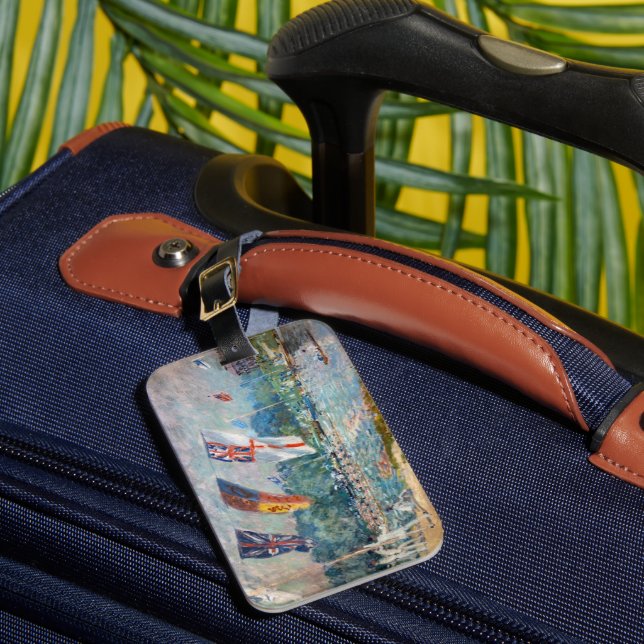 Étiquette À Bagage Alfred Sisley - Régate à Molesey (Insitu Rectoal 1)