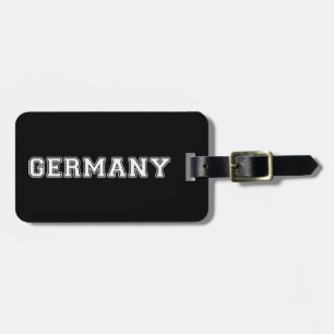 Étiquette À Bagage Allemagne