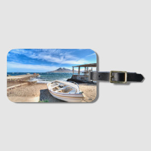 Étiquette À Bagage Almería, La Isleta Del Moro   mars Mediterráneo