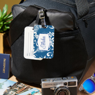 Étiquette À Bagage Aloha