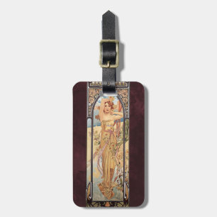 Étiquette À Bagage Alphonse Mucha, Luminosité du jour