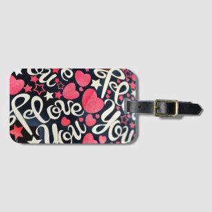 Étiquette À Bagage Amour