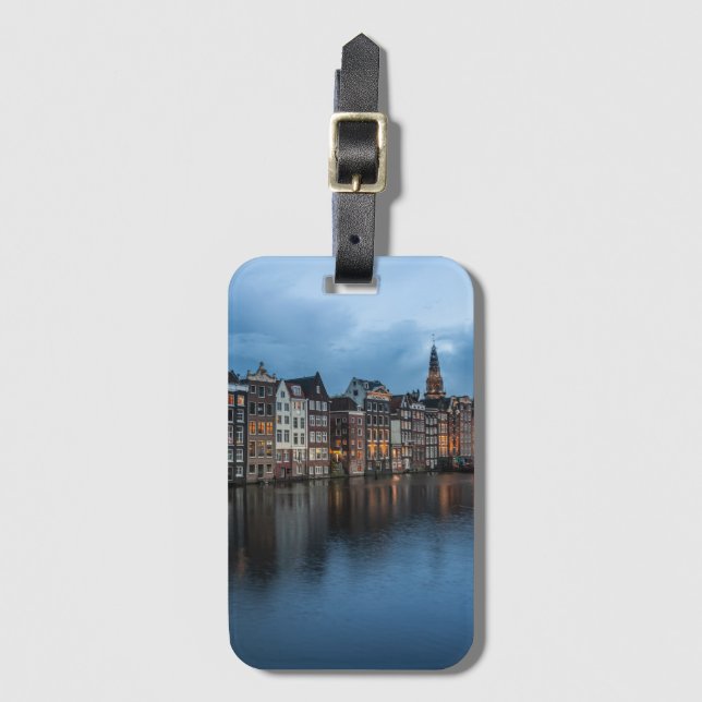 Étiquette À Bagage Amsterdam (Devant Vertical)