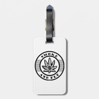 Étiquette À Bagage Amsterdam smoke and fly