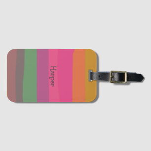 Étiquette À Bagage Amusants Jolies filles Cool colorées